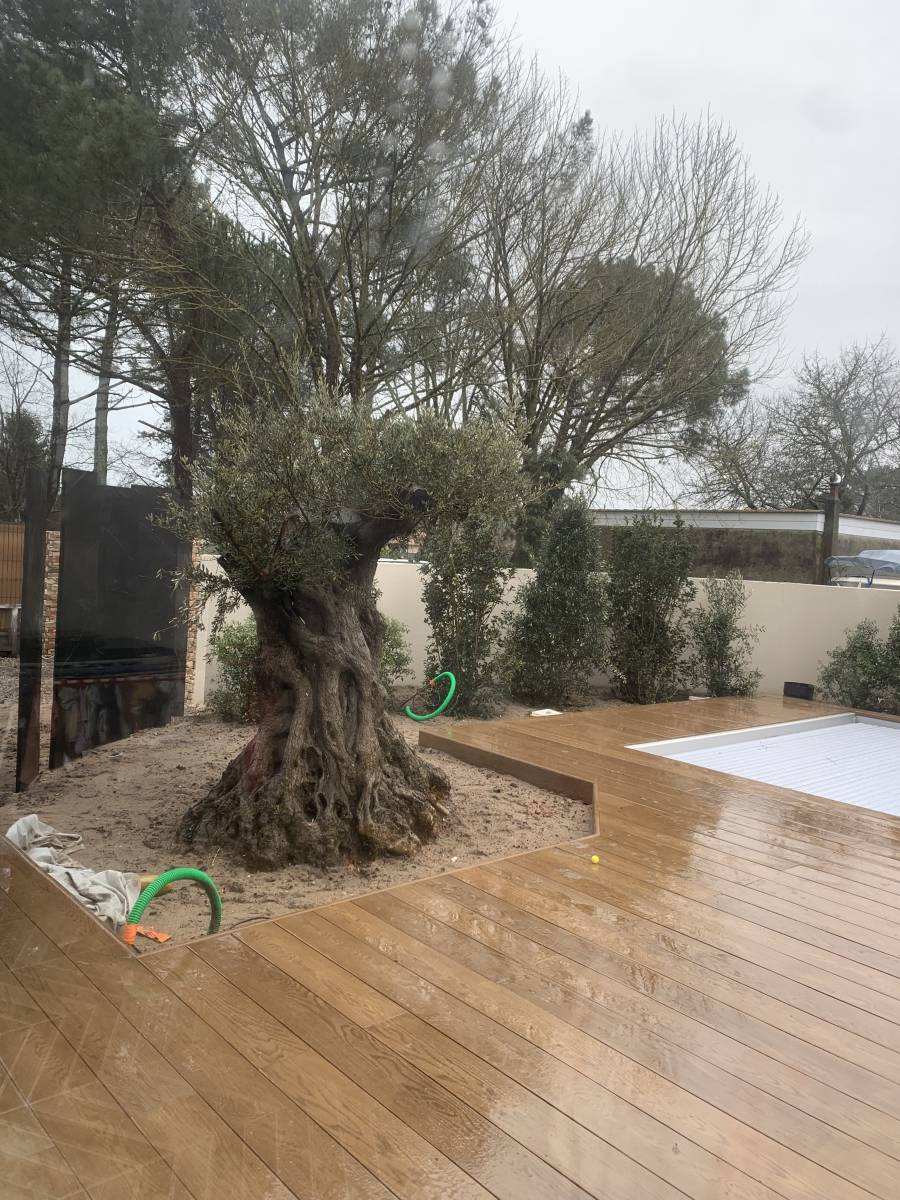 Terrasse en composite ANSYEARS sur le Bassin d'Arcachon