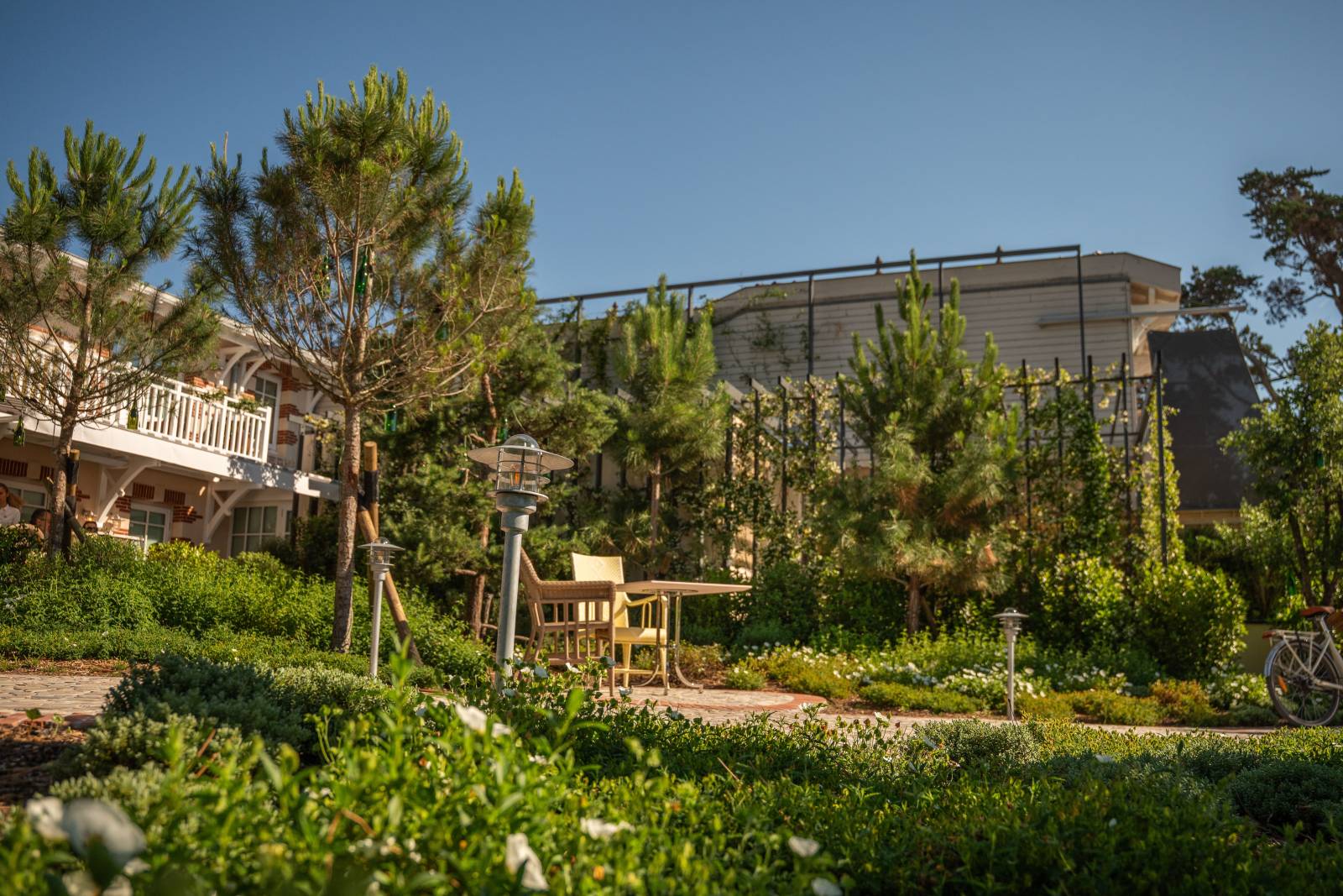 REALISATION PAYSAGERE – HOTEL 5 ETOILES: VILLA COLETTE AU CAP FERRET