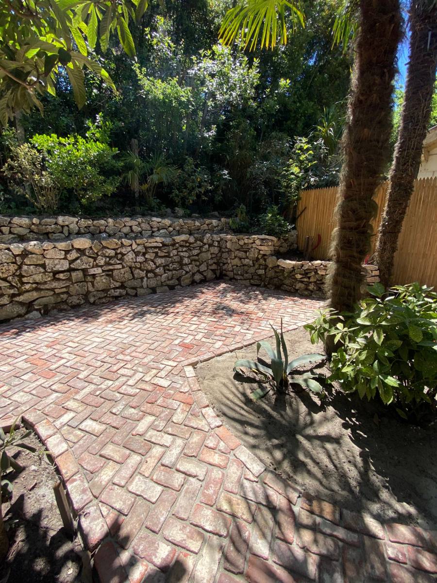 Réalisation d'une allée en terre cuite sur le Bassin d'Arcahon