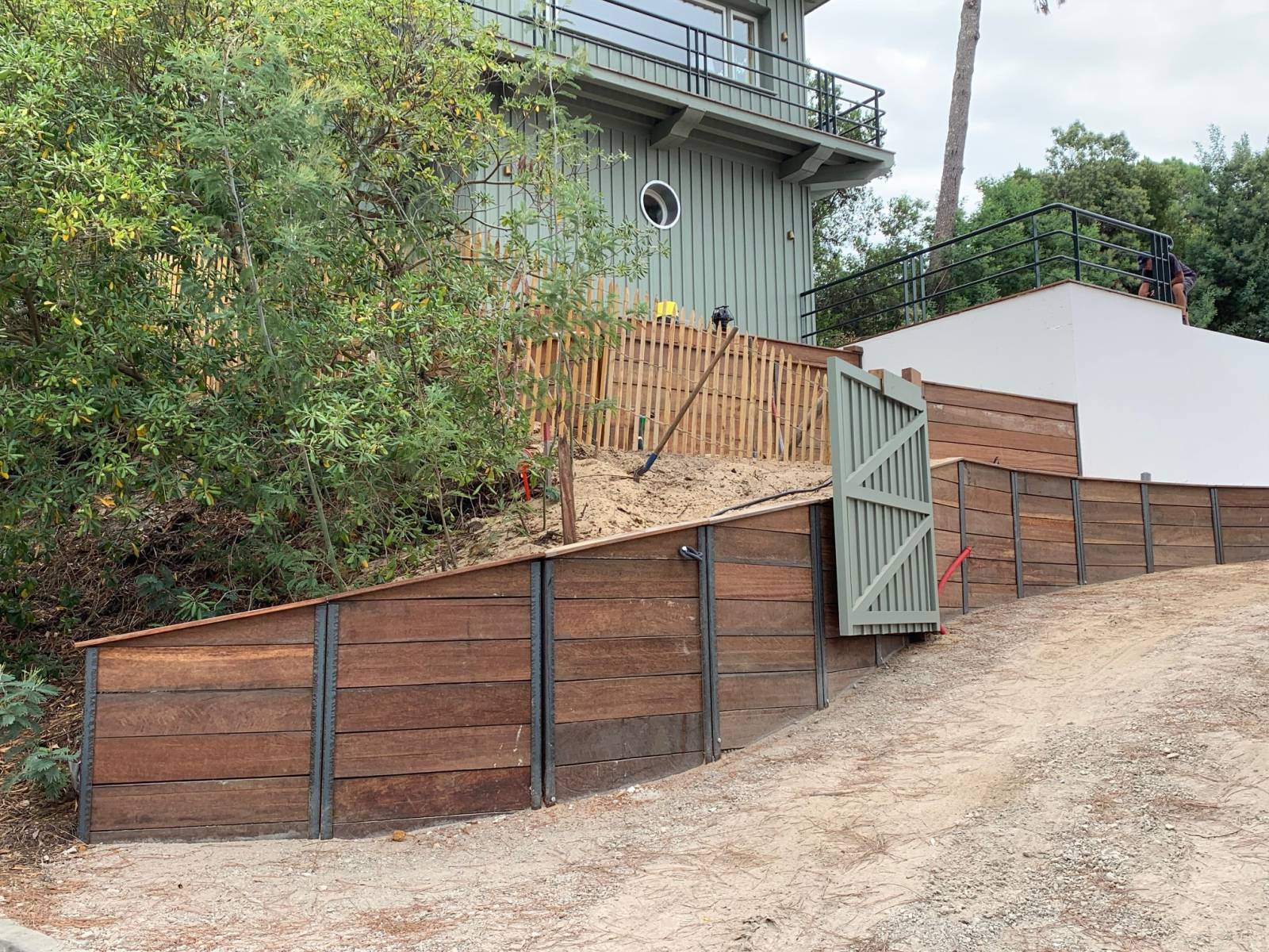 Création de soutènements sur le Bassin d'Arcachon