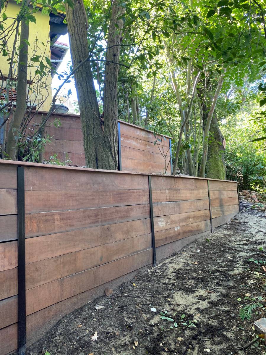 Création de soutènements sur le Cap Ferret