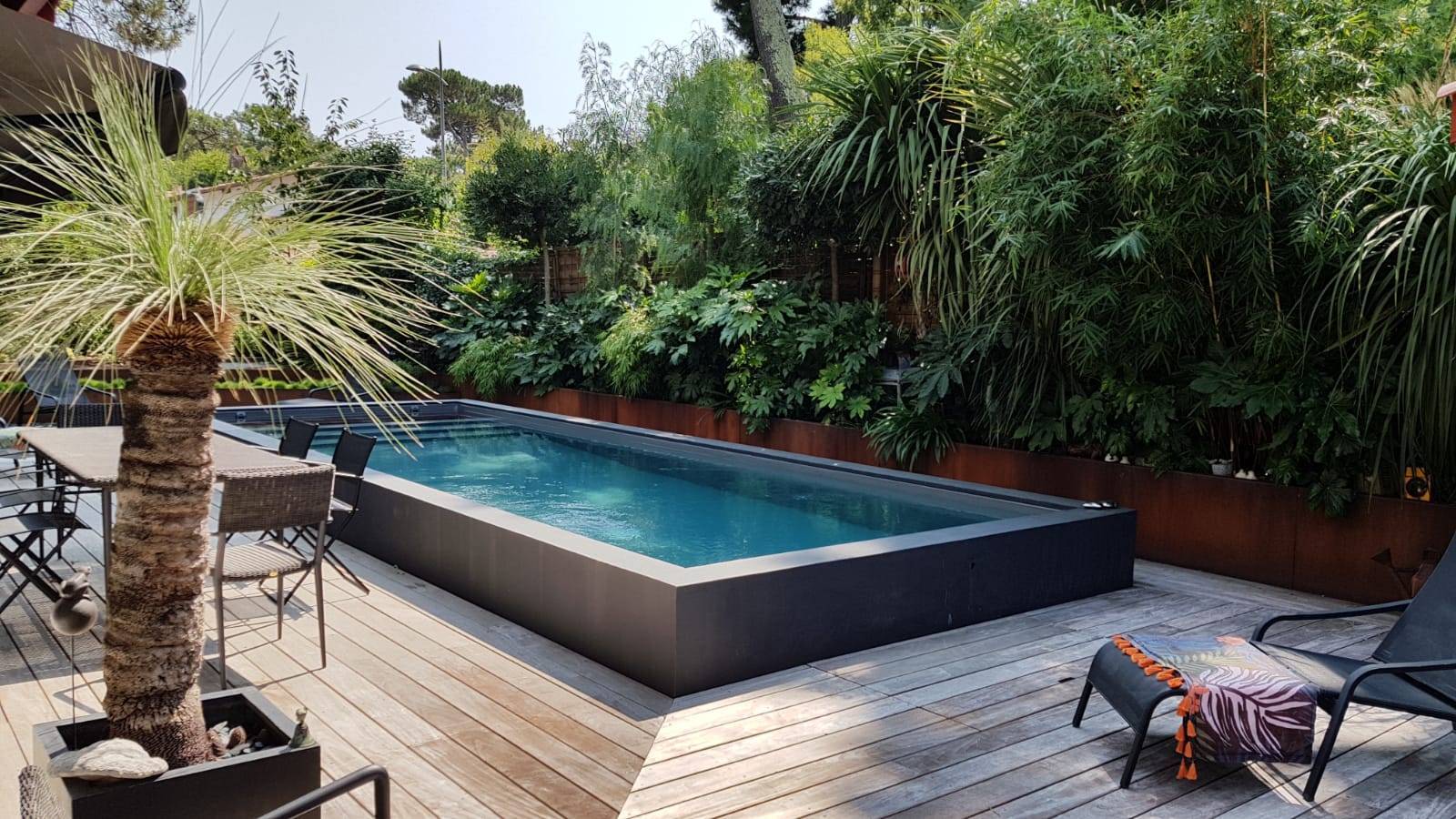 création aménagements de piscine gironde