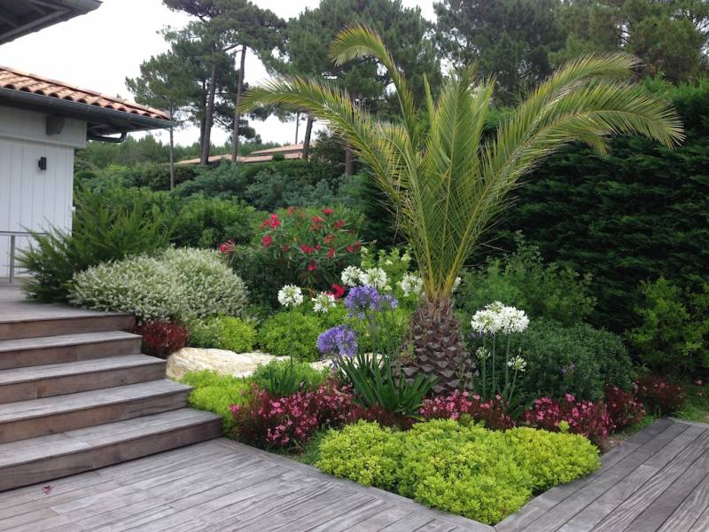 aménagement de terrasse par paysagiste bassin d arcachon