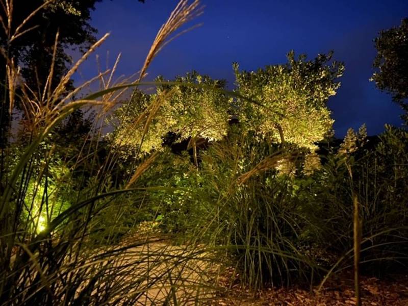 Eclairage de jardin sur le Bassin d'Arcachon