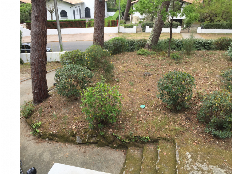 Mur de soutènement Bassin d Arcachon - Avant travaux