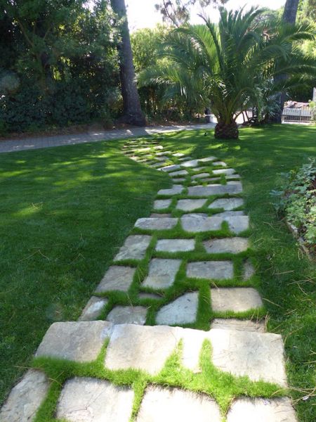 Architecte paysagiste sur le Bassin d'Arcachon et le Cap Ferret: Réalisation d'allées en pas japonais